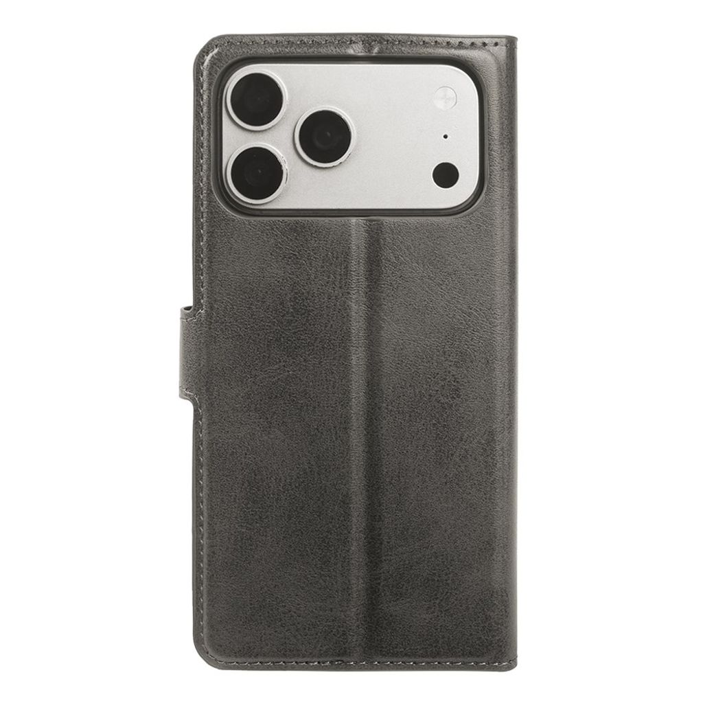 iPhone 18 Pro Max/17 Pro Max Lompakkokotelo jalustalla - Harmaa