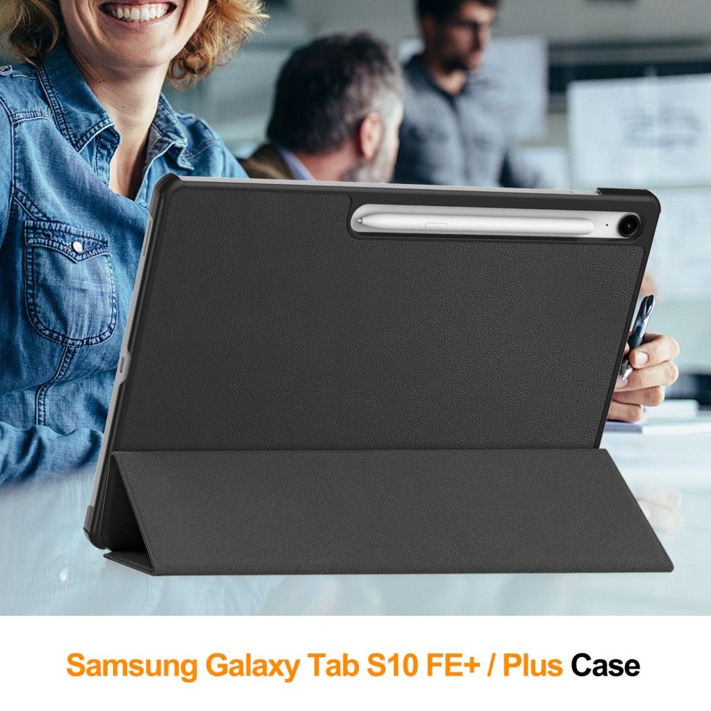 Samsung Galaxy Tab S10 FE Plus Cover - Black