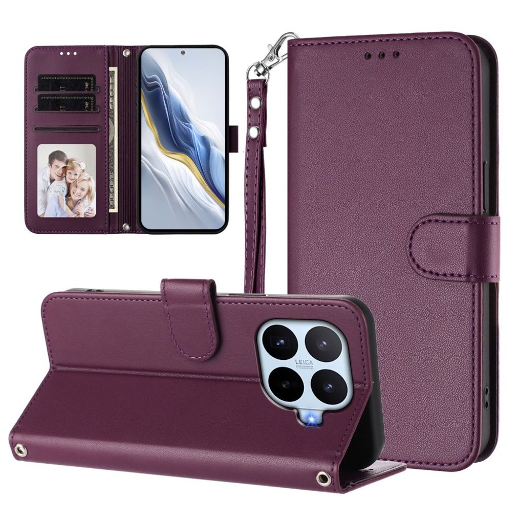 Xiaomi 17T Pro Lompakkokotelo - Violetti
