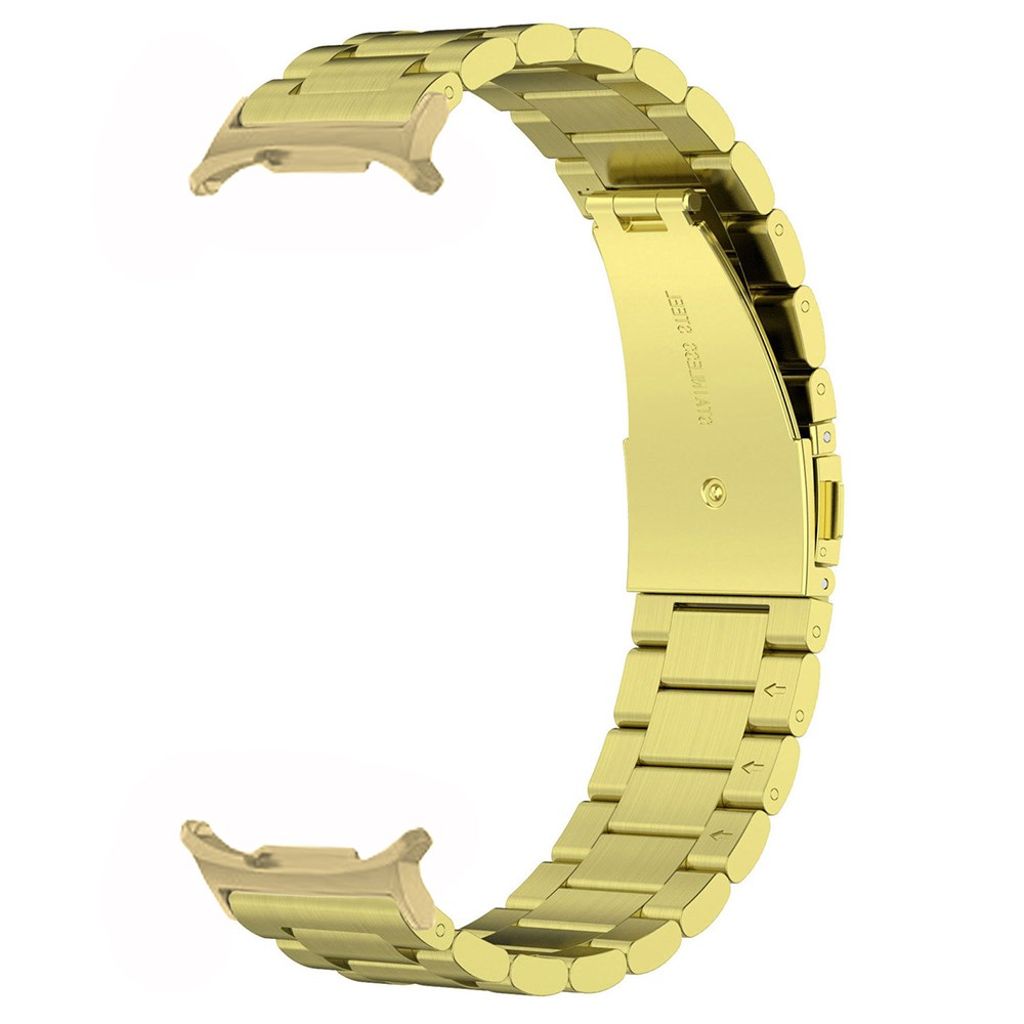 Samsung Galaxy Watch8 ruostumattomasta teräksestä valmistettu ranneke – kulta
