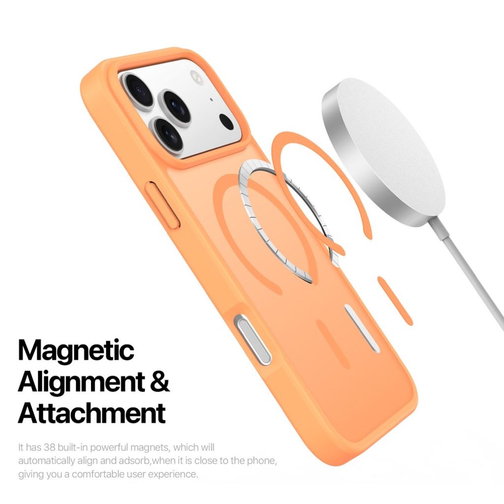 Dux Ducis iPhone 18 Pro Max/17 Pro Max MagSafe Kuori - Oranssi