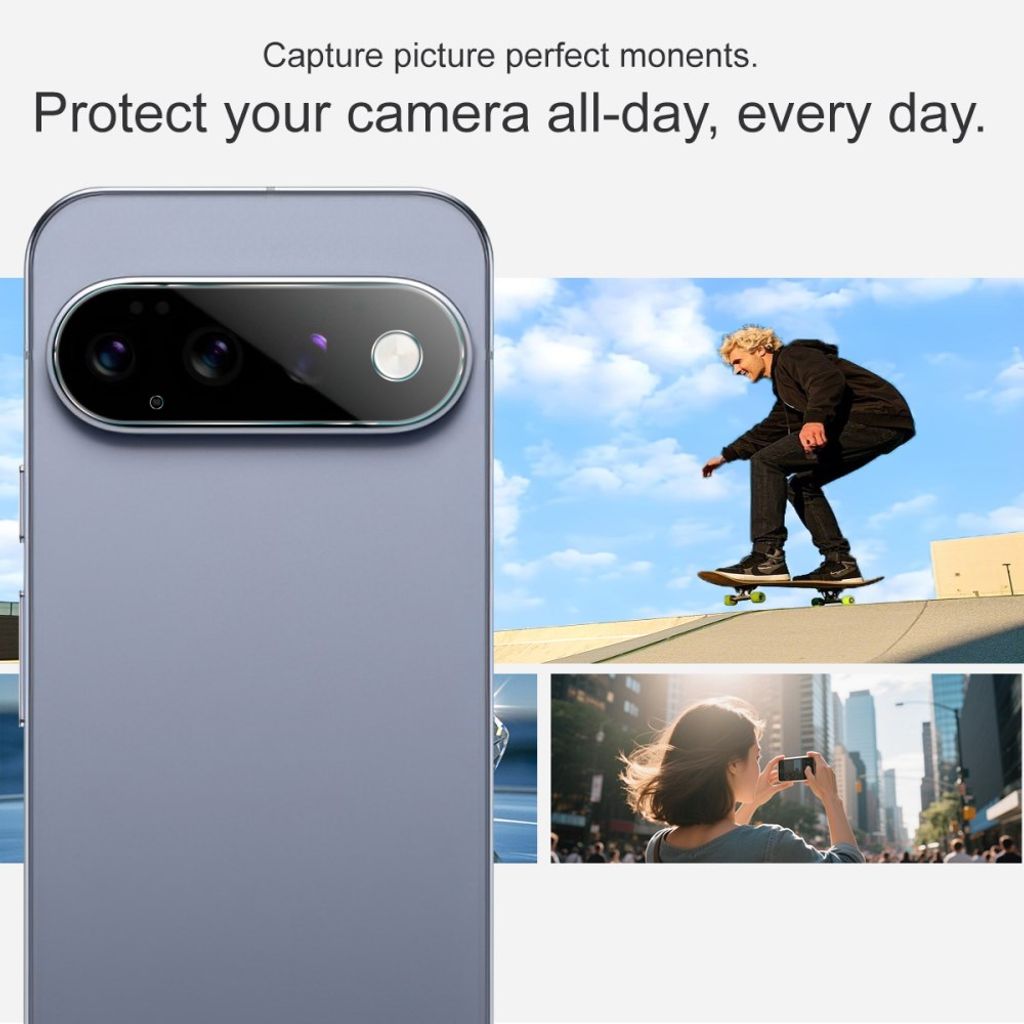 IMAK Google Pixel 11 Pro linsebeskytter herdet glass - gjennomsiktig