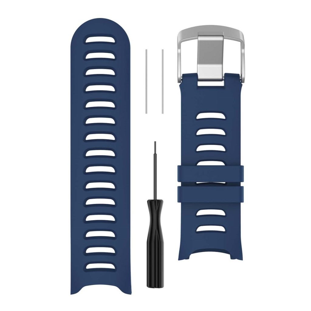 Garmin Forerunner 610 Klockarmband i silikon - mörkblå