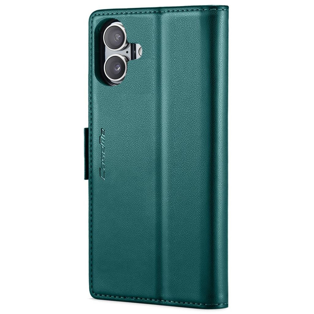 CASEME iPhone 16 Cover with Card Slots - Green