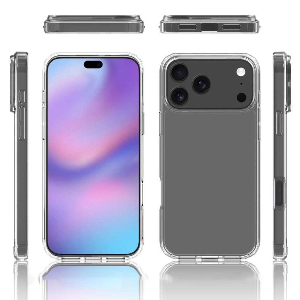 iPhone 18 Pro Max/17 Pro Max deksel – gjennomsiktig