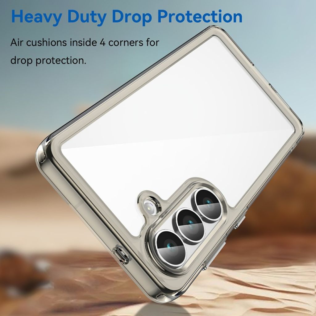 Samsung Galaxy S26 / S26 Pro Akryl Skal - Transparent Grå