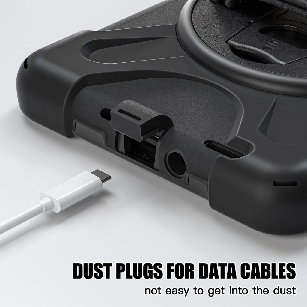 Samsung Galaxy Tab Active5/Active3 Case Kickstand - Black