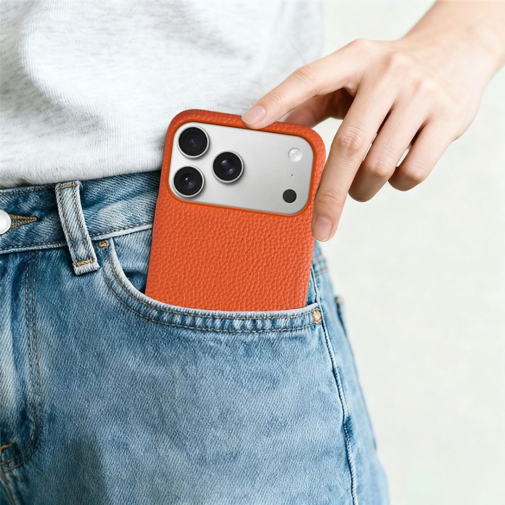 iPhone 18 Pro Max/17 Pro Max Deksel MagSafe - Oransje
