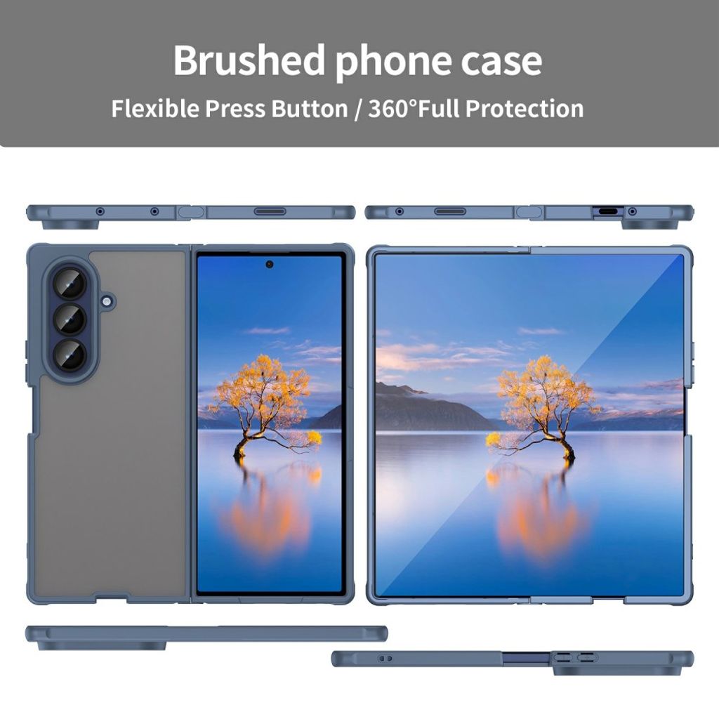 Samsung Galaxy Z Fold7 5G Skal - Blå