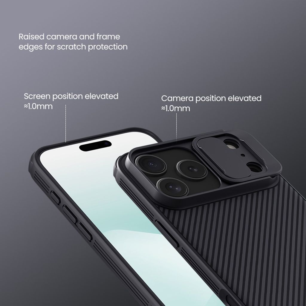 NILLKIN iPhone 17 Pro Max Deksel - Gull