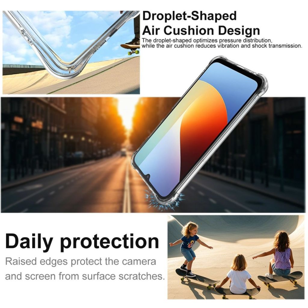 Xiaomi Poco C85x/Poco C81 Pro/Redmi A7 Pro MagSafe Skal - Transparent