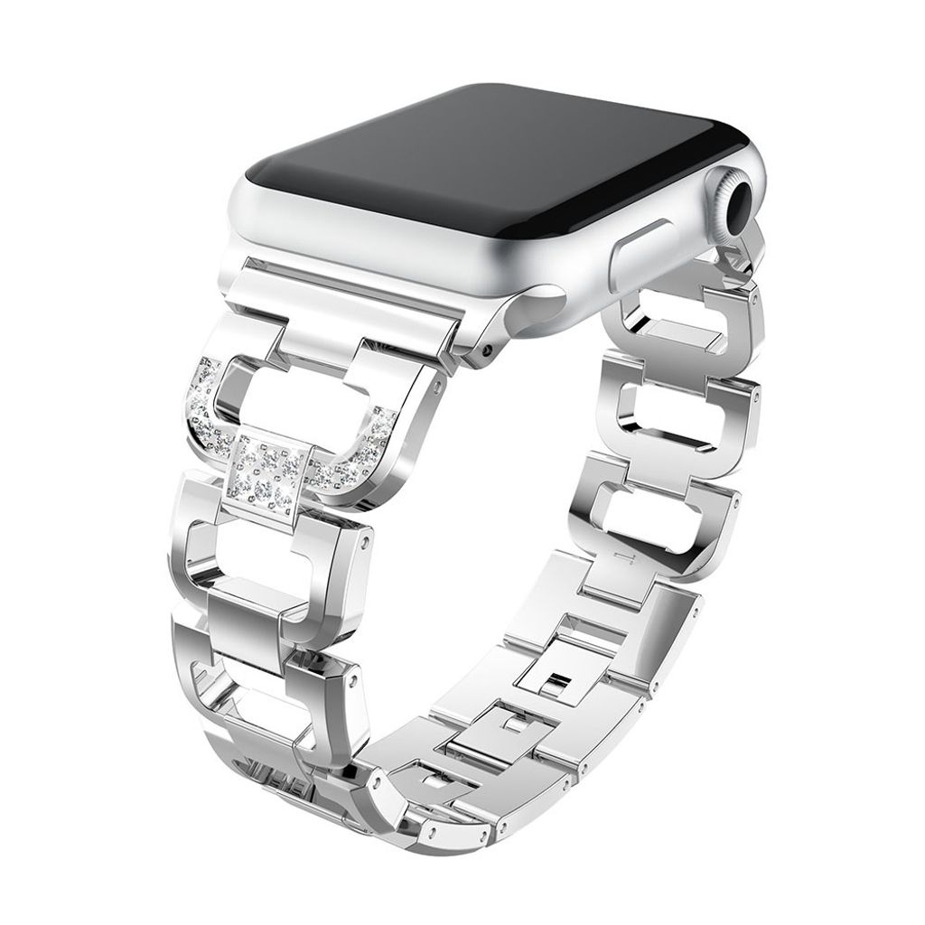 Apple Watch 38/40/41/42mm Rustfri Stål Urrem – Sølv