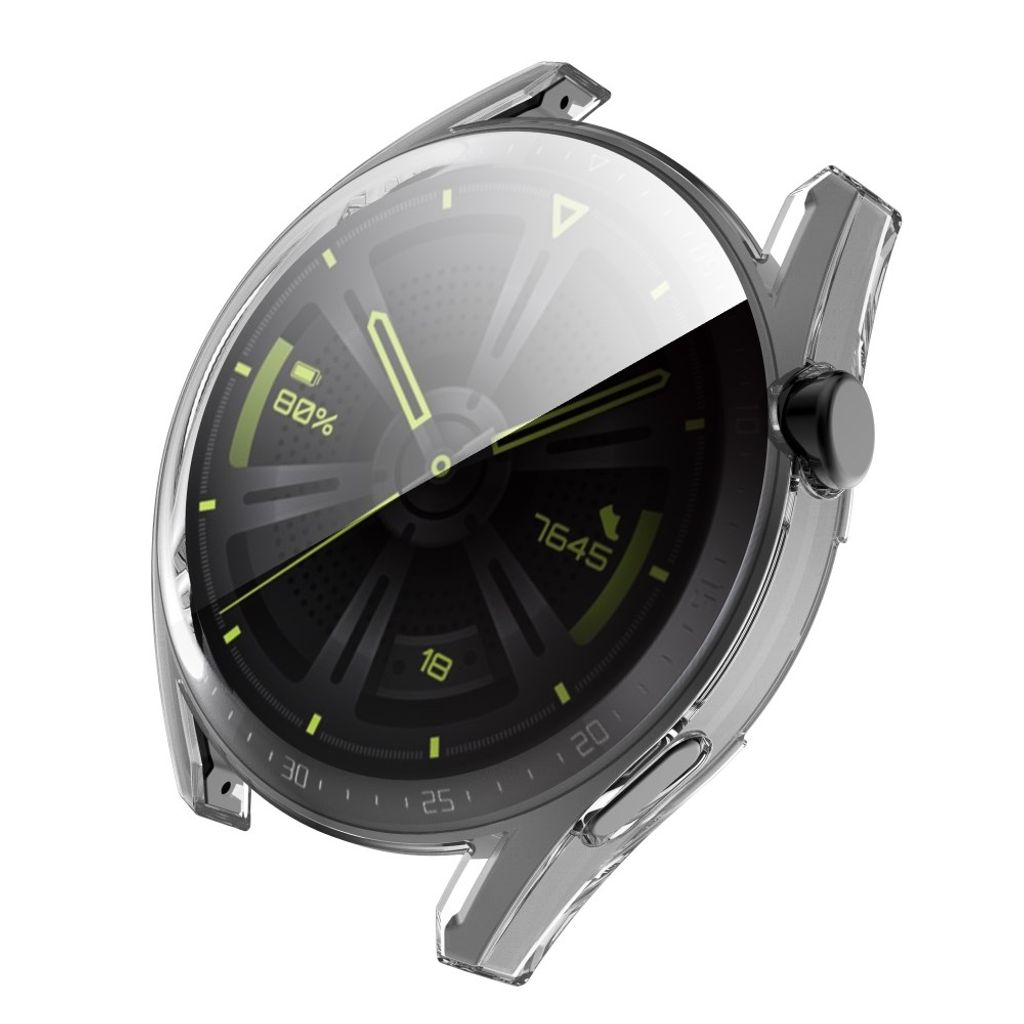 Huawei Watch GT 3 42 mm TPU-suojakuori - läpinäkyvä valkoinen