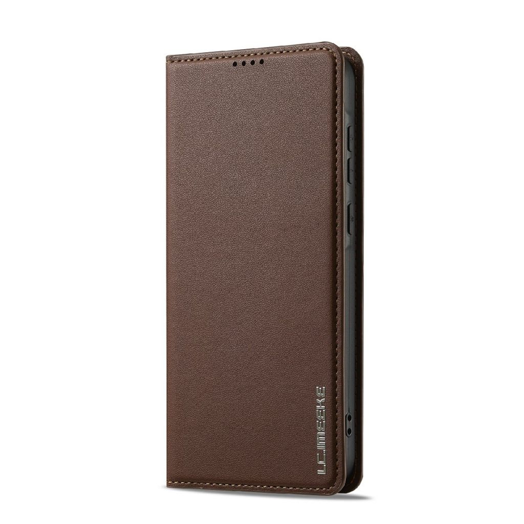 LC.IMEEKE Samsung Galaxy S25 FE Plånboksfodral - Brun