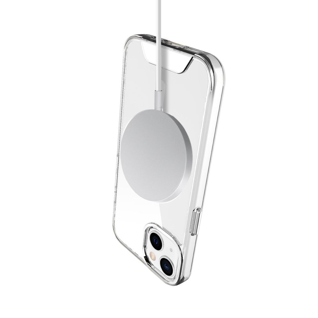 iPhone 13 Mini MagSafe Compatible Clear Case – Transparent