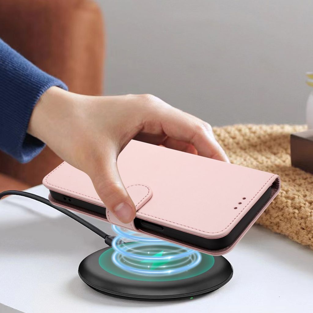 Xiaomi 17T Pro Lompakkokotelo - Vaaleanpunainen