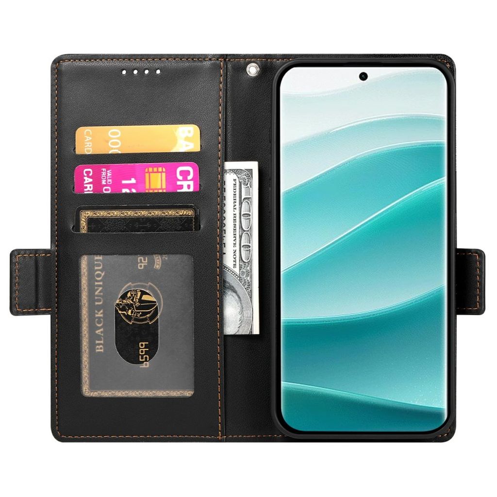 Xiaomi Redmi Note 15 ProPlus 5G Wallet cover - Black