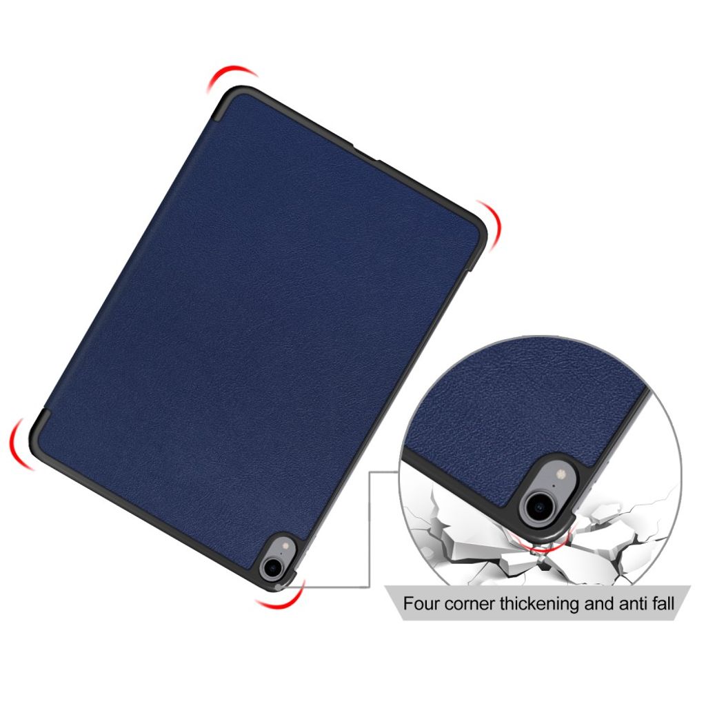 iPad Air 11"/10.9"/Pro 11" Folio etui med tri-fold-stativ - Blå