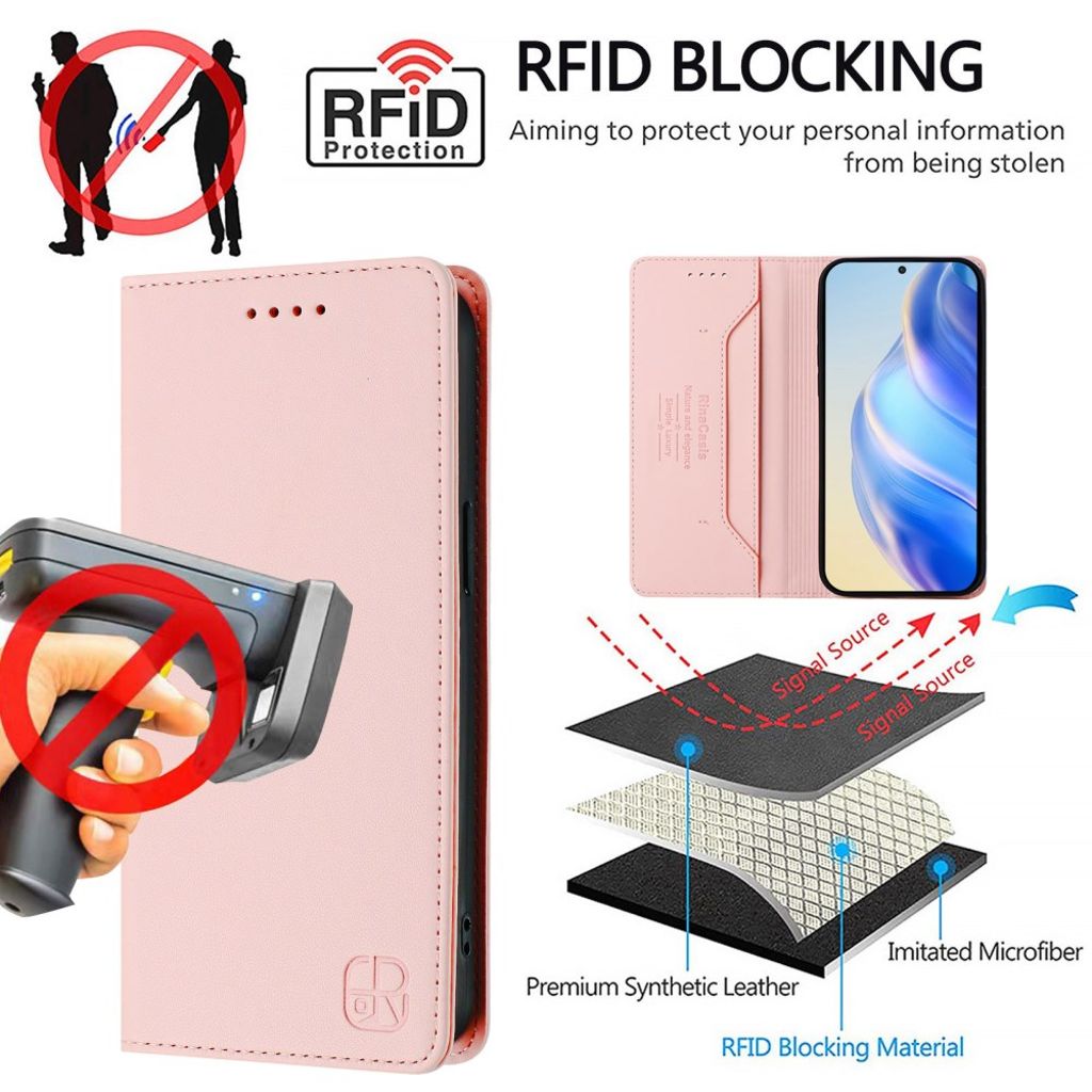 RINACASIS Xiaomi 15T Etui - Rosa
