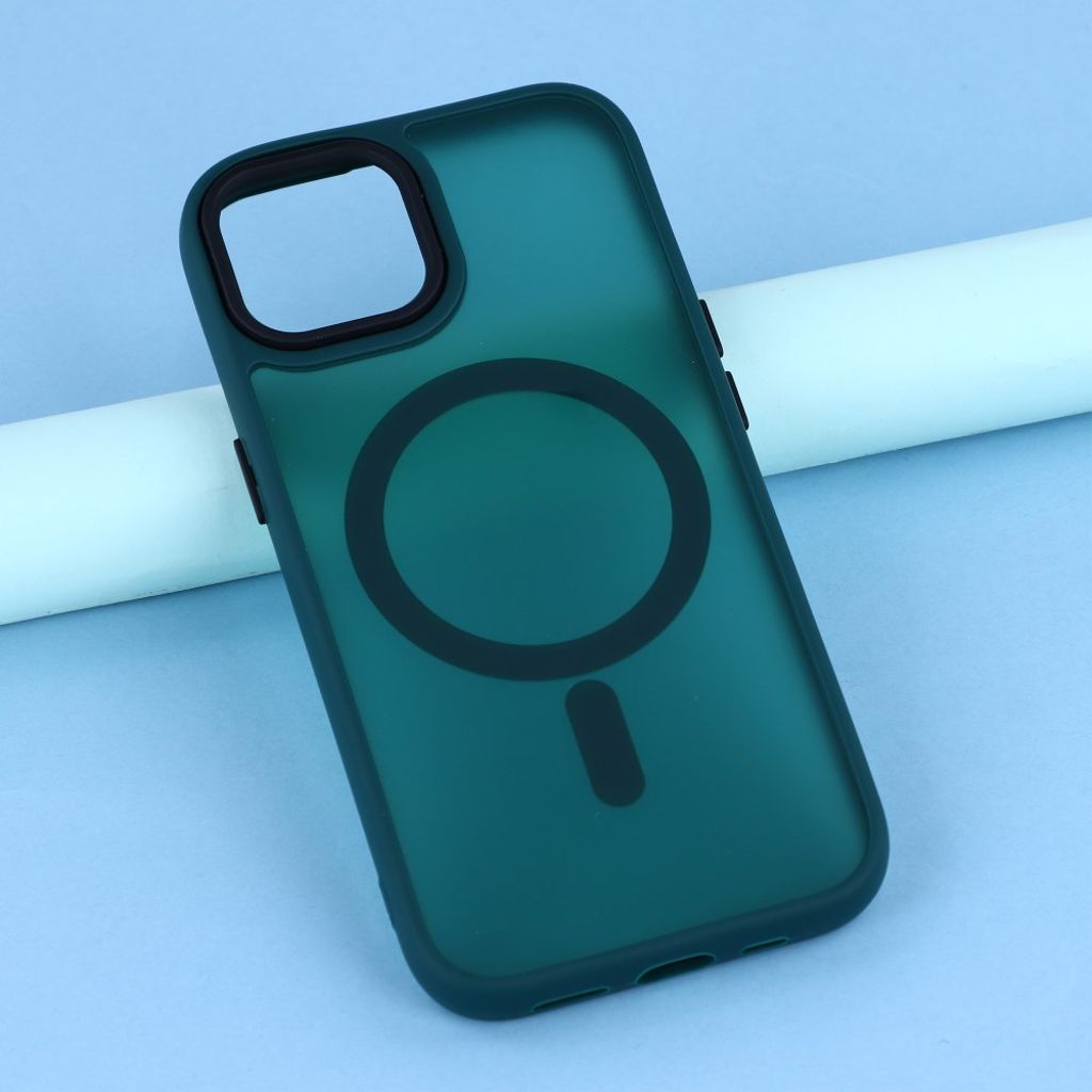 iPhone 15 Plus Kuori MagSafe - Vihreä