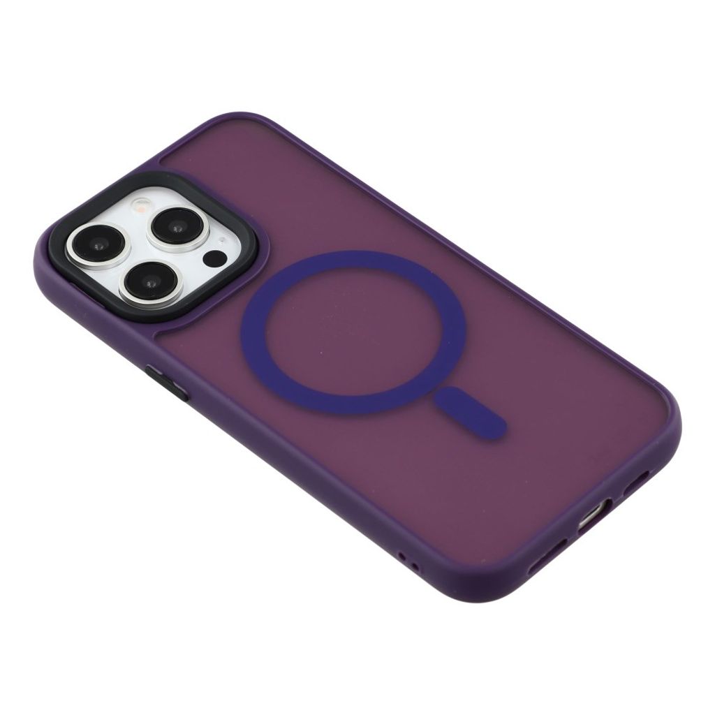 iPhone 14 Pro Cover MagSafe kompatibel – Mørkelilla