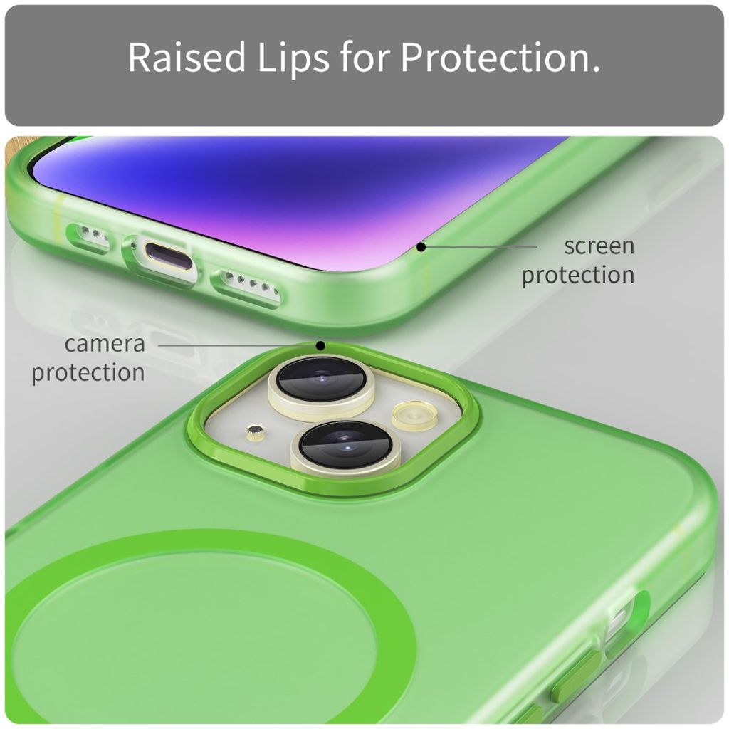 iPhone 13 Case MagSafe Compatible - Green
