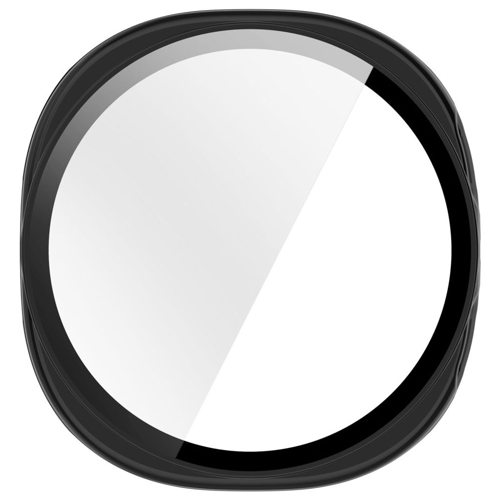 Samsung Galaxy Watch9 44mm Deksel med skjermbeskytter i glass - Svart