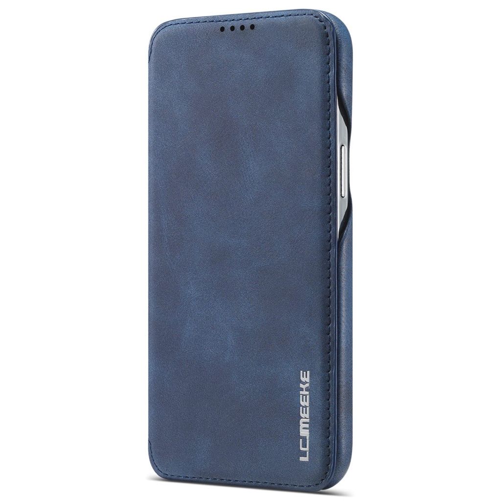 LC.IMEEKE iPhone 14 Pungetui Stativ Kortholder - Blå