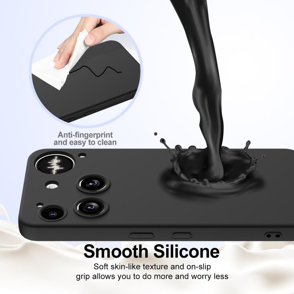 Nothing Phone (3) 5G MagSafe Compatible Case – Black