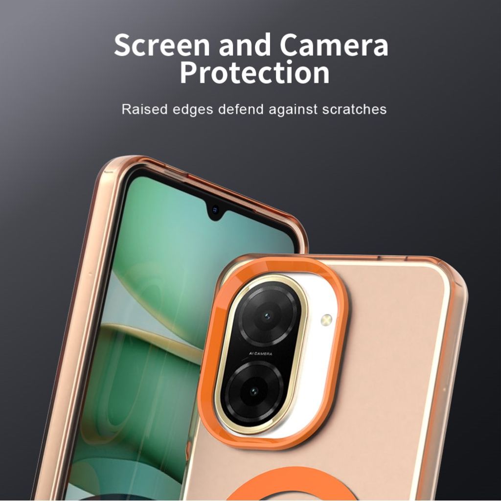 Xiaomi Redmi A5 4G Deksel MagSafe-kompatibel Hybrid - Oransje