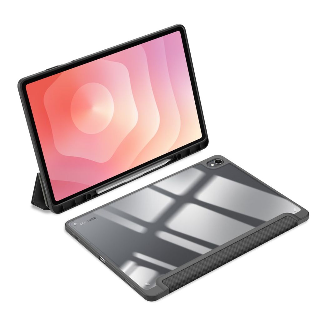 DUX DUCIS Samsung Galaxy Tab S12 Plus Tri-fold stativfodral - Svart