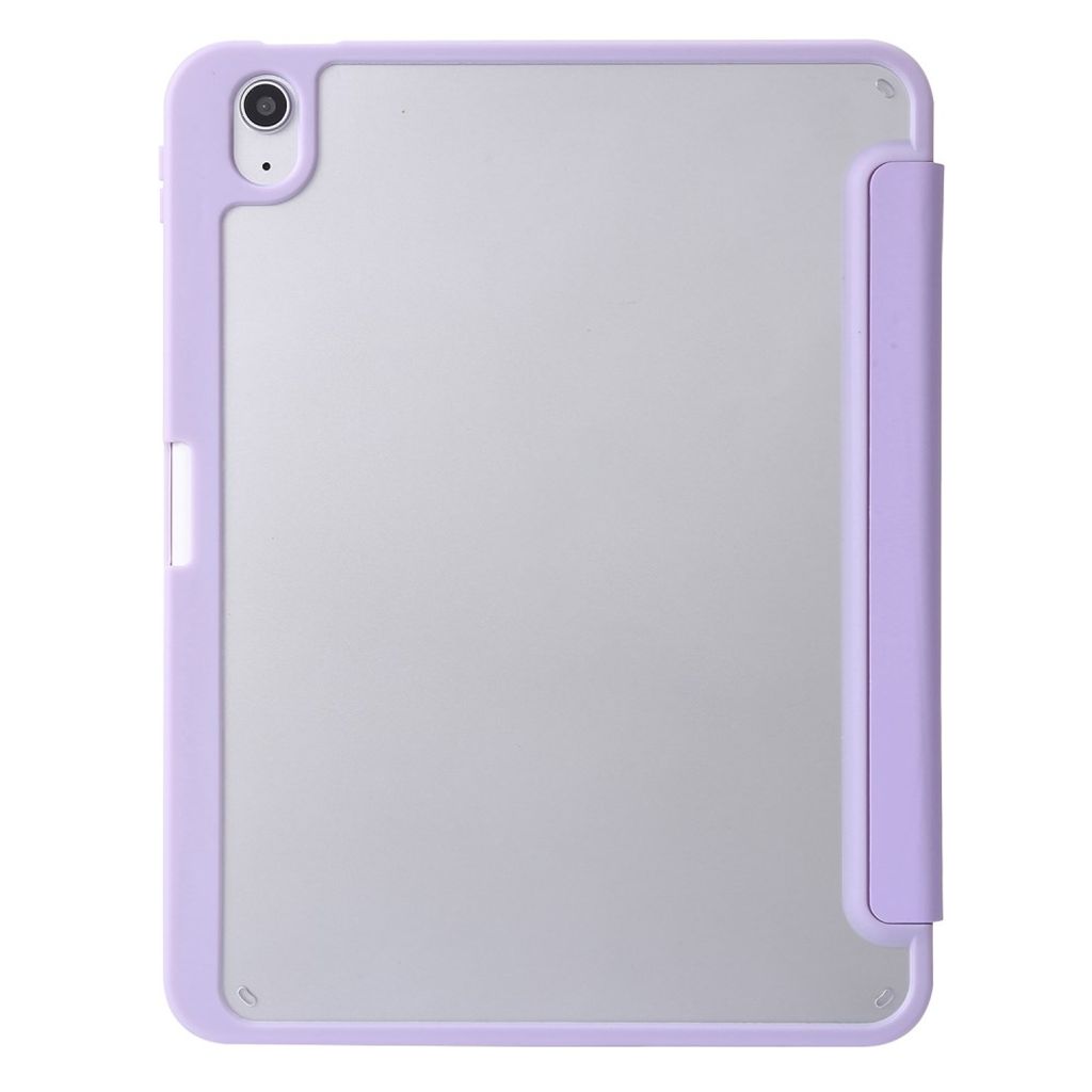 iPad A16 11" 2025/10.9" 2024 Flip cover med foldbar origami-standfunktion - Lilla