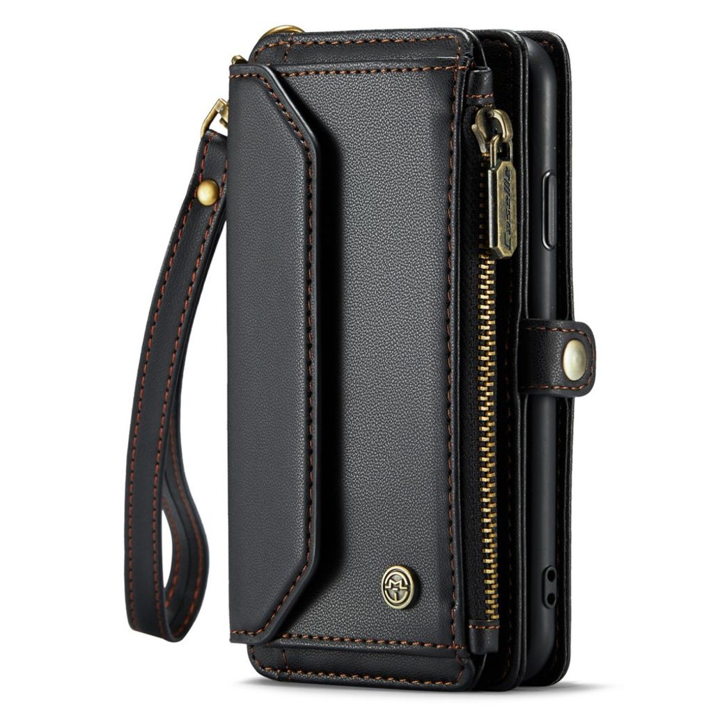 CASEME iPhone 11 Kotelo 10 Korttipaikka - Musta