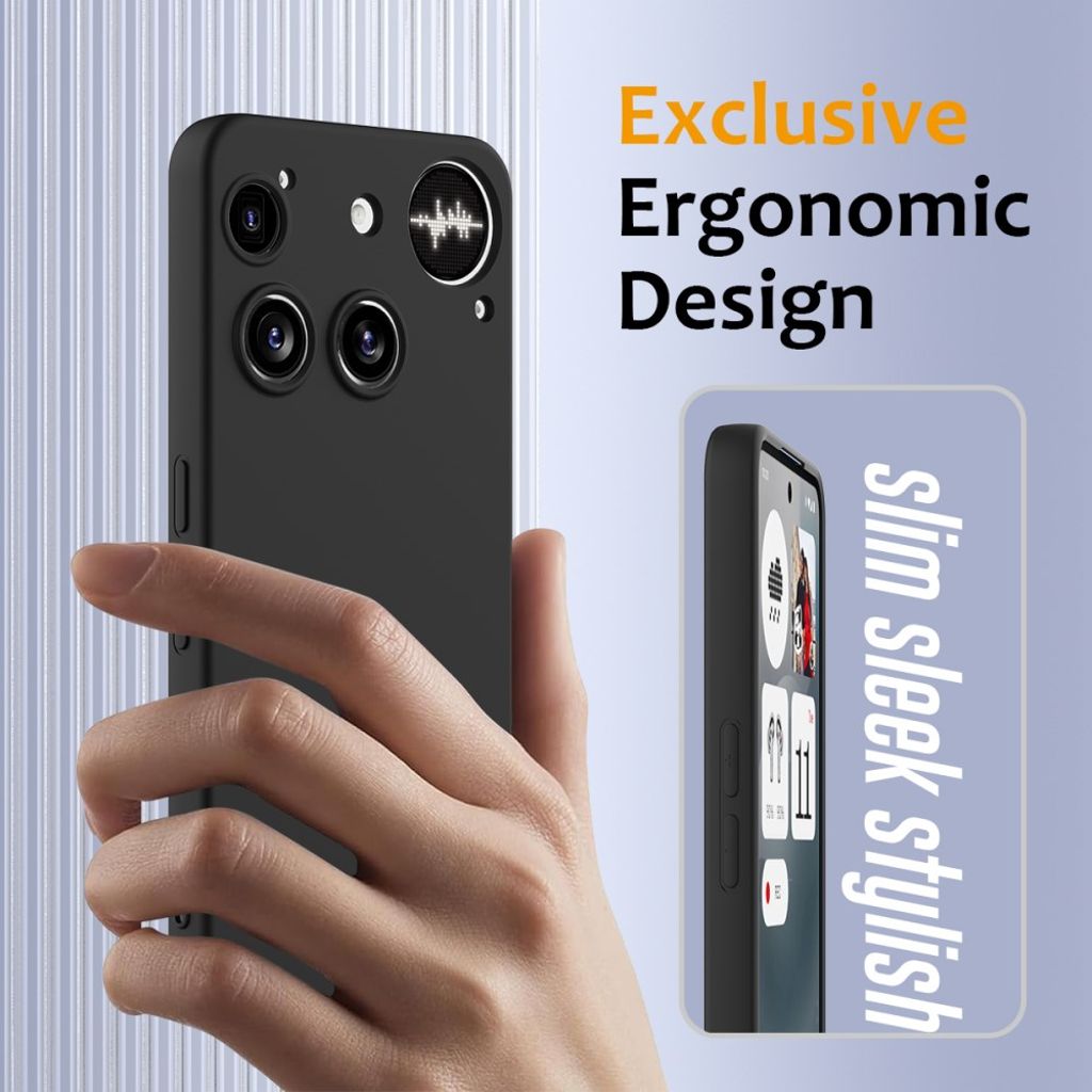 Nothing Phone (3) 5G MagSafe Compatible Case – Black