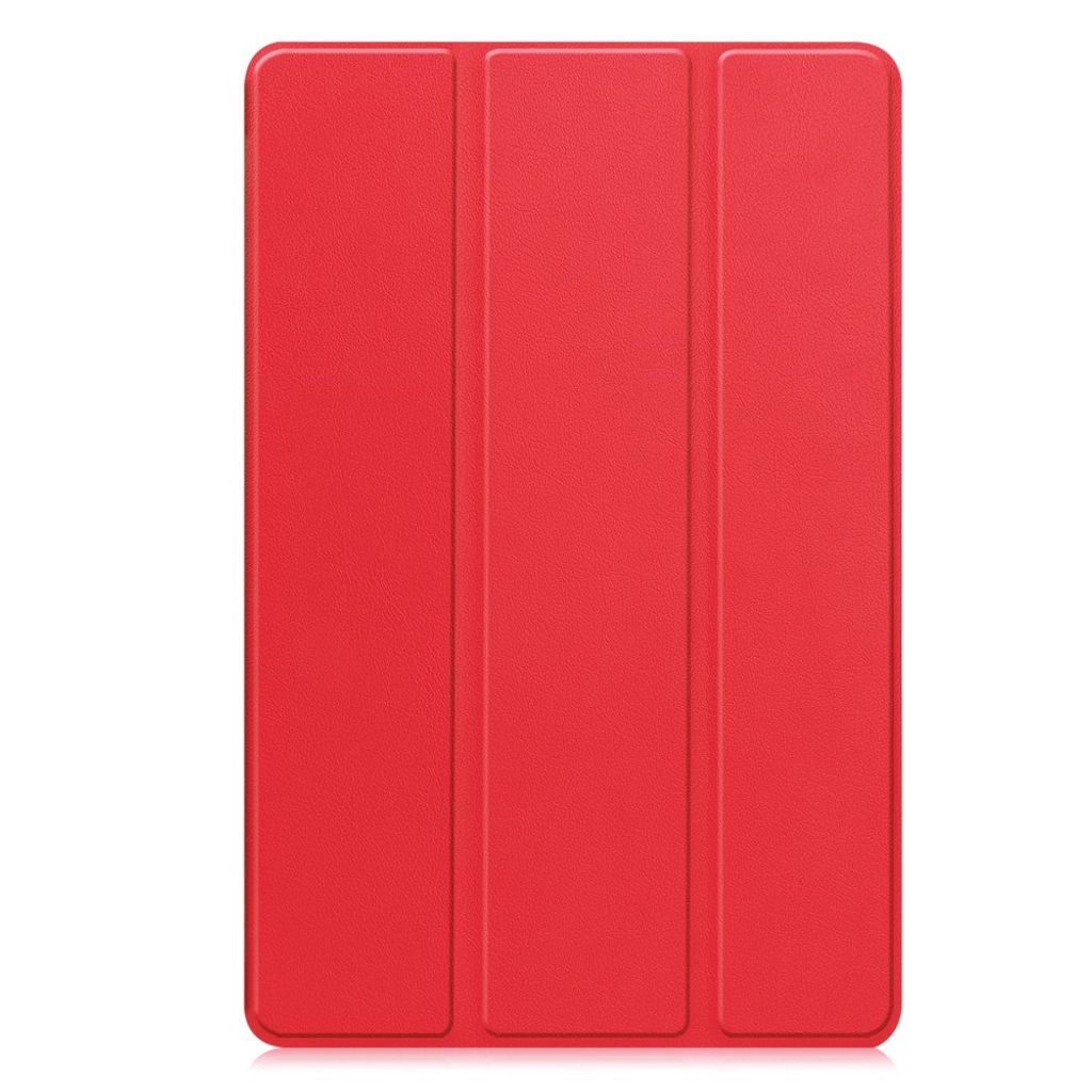 Samsung Galaxy Tab S12 Plus Slimmat Tri-fold stativfodral - Röd
