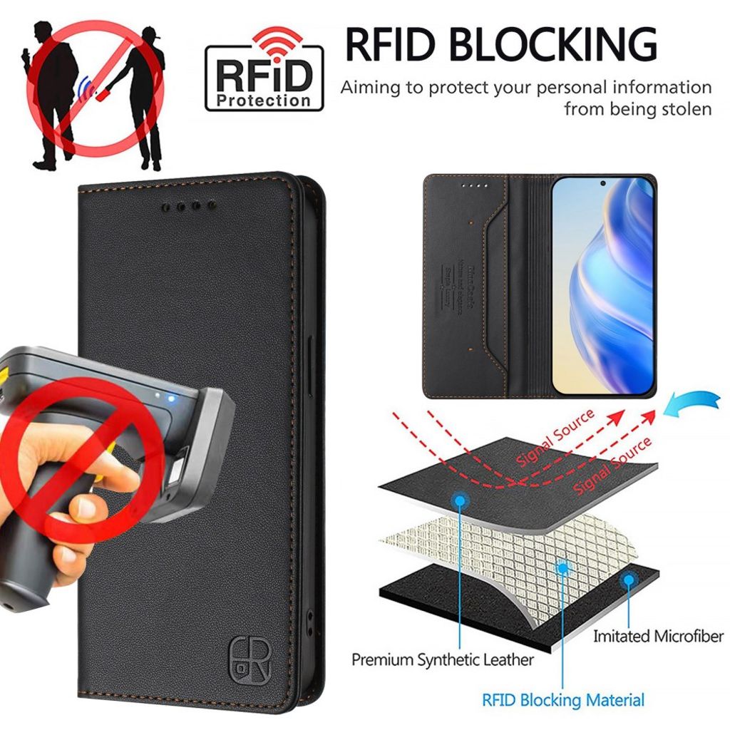 RINACASIS Xiaomi 15T Kotelo - Musta