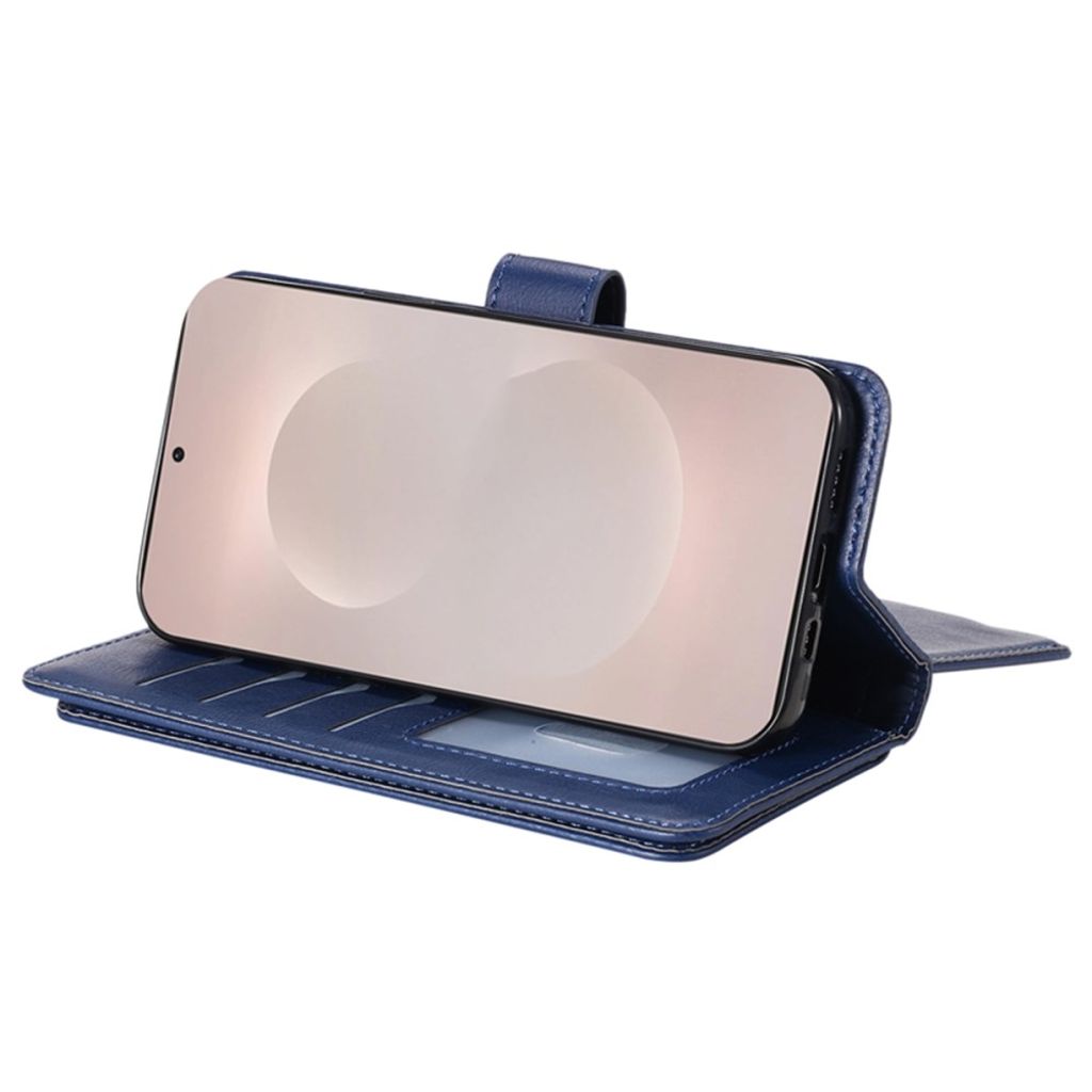 Samsung Galaxy S26 Edge Fodral med 10 Kortfack - Blå