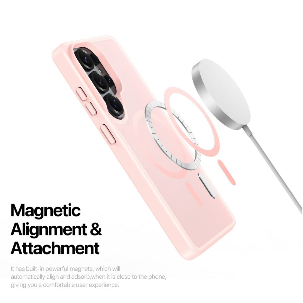DUX DUCIS Samsung Galaxy S26 Ultra MagSafe Skal – Ljusrosa