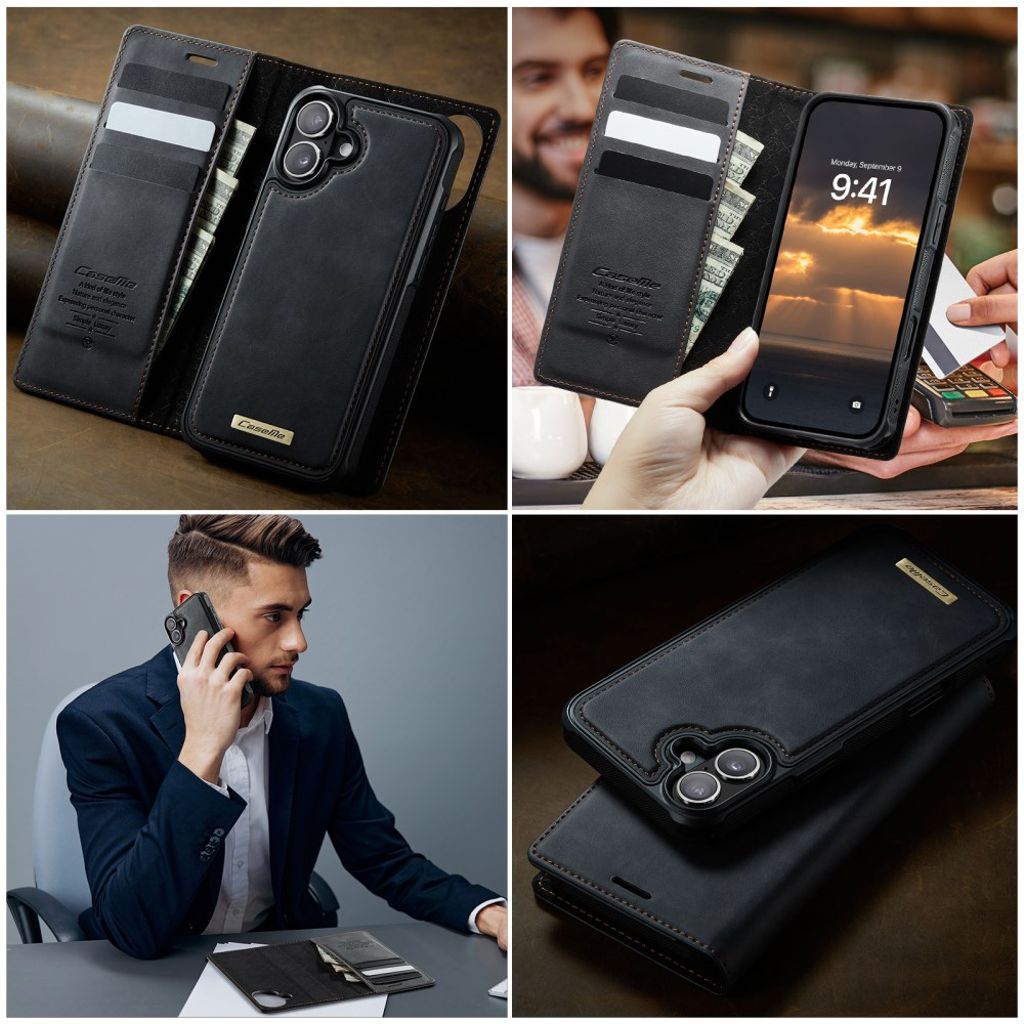 CASEME iPhone 17 Etui med MagSafe - Svart