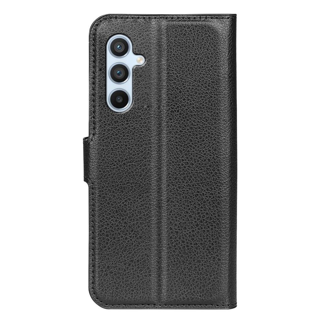 Samsung Galaxy A54 5G Lompakkokotelo Jalustalla PU-nahka/TPU - Musta