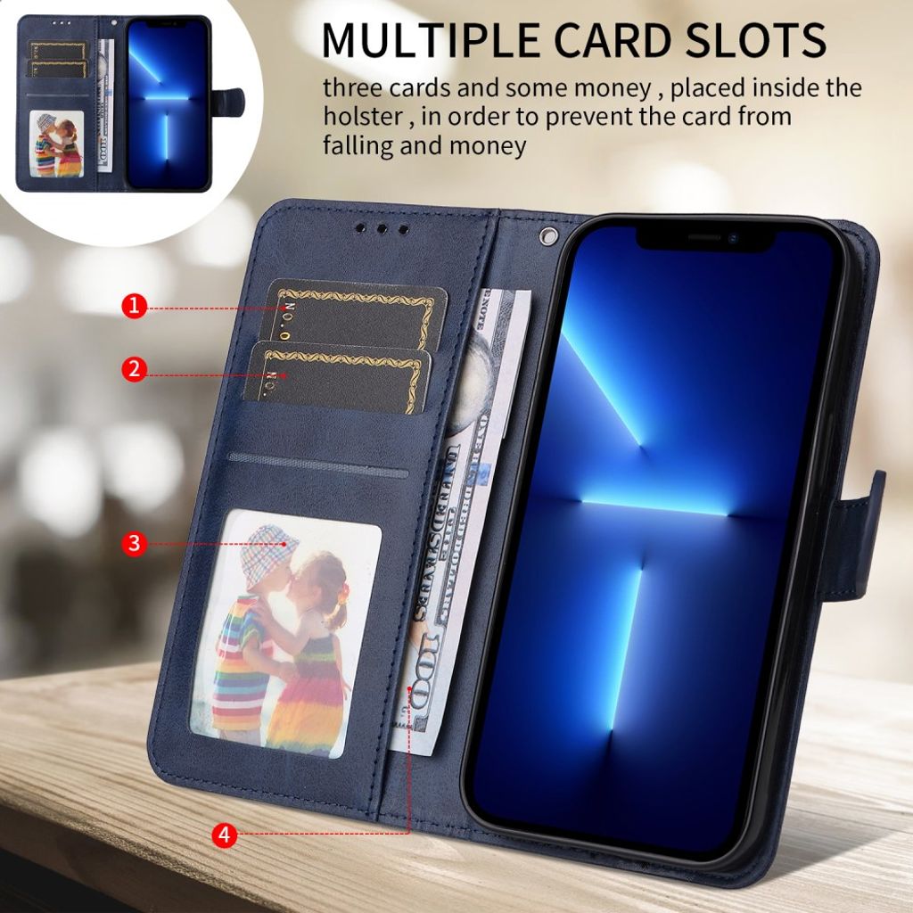 Xiaomi 15T Pro Cover in PU Leather - Blue