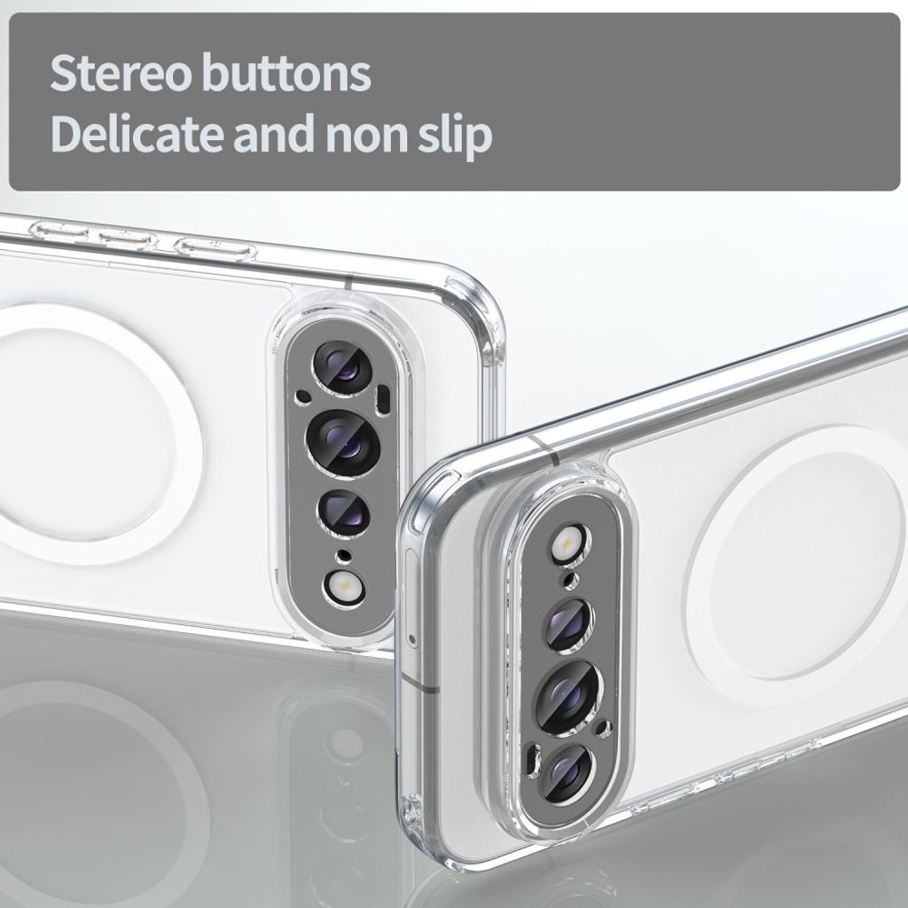 Google Pixel 11 Pro XL MagSafe Deksel - Gjennomsiktig
