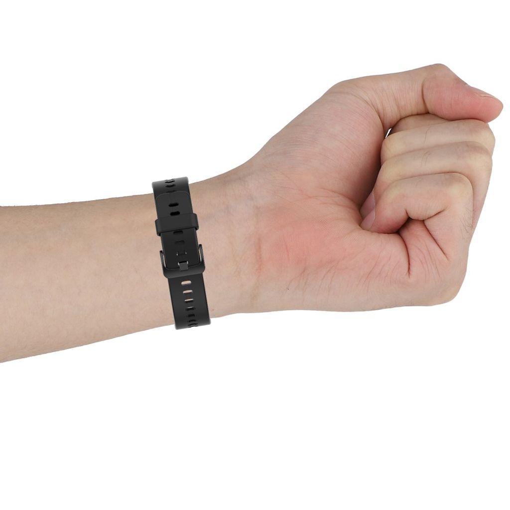 Huawei TalkBand B3/B6 Urrem Silikone – Sort