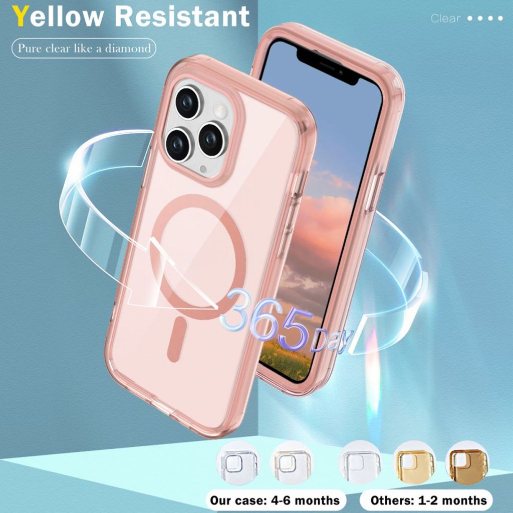 iPhone 11 Pro Max Skal MagSafe-kompatibel – Rosa