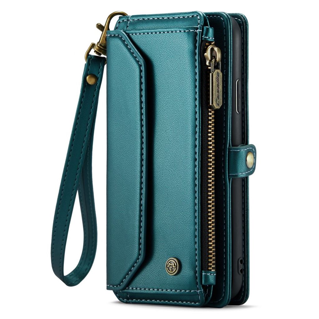 iPhone XS Max Pungetui CASEME C36 Kortholder og Stativ - Grøn