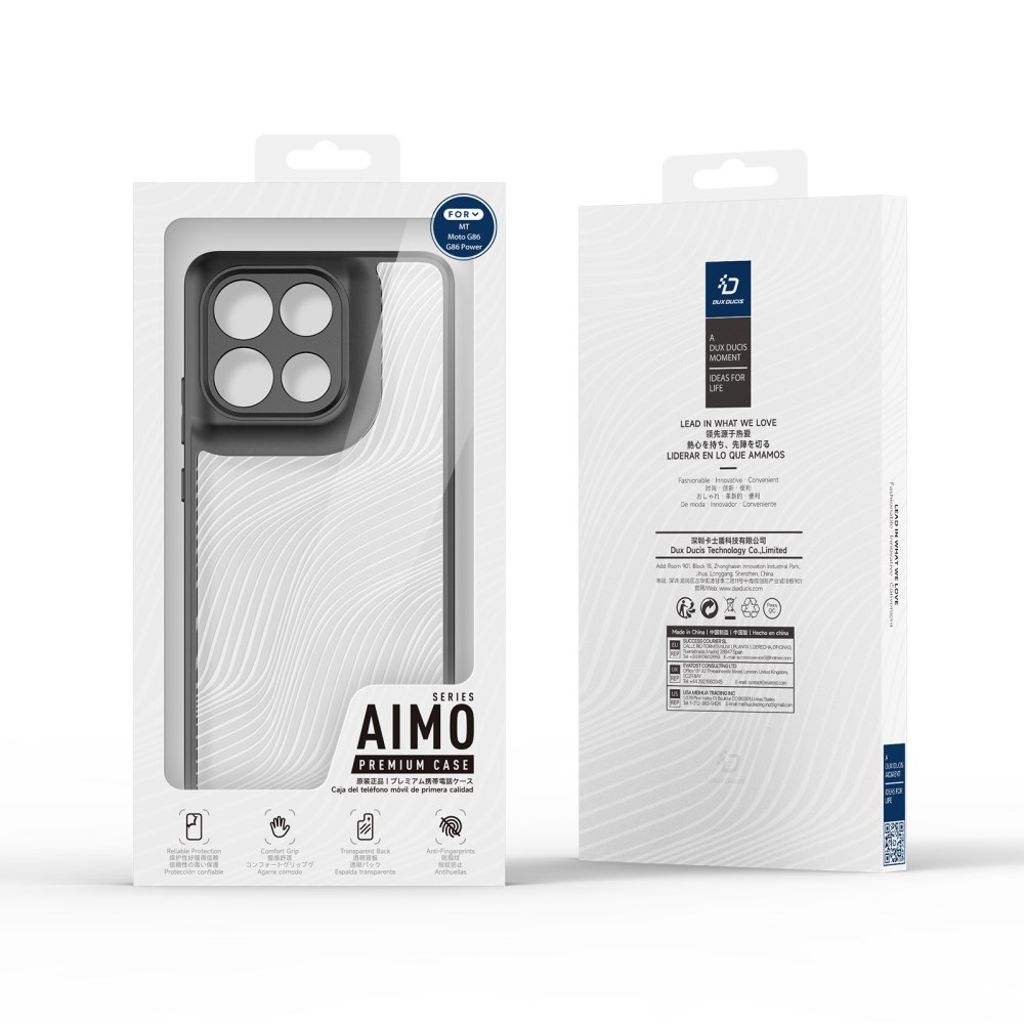 DUX DUCIS Motorola Moto G86 5G / G86 Power 5G Case - Black