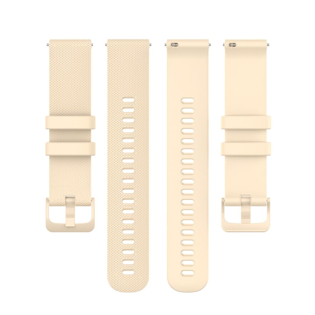 Garmin Venu/Venu SQ/Venu 2 Plus m.fl. Klokkereim i silikon - Beige