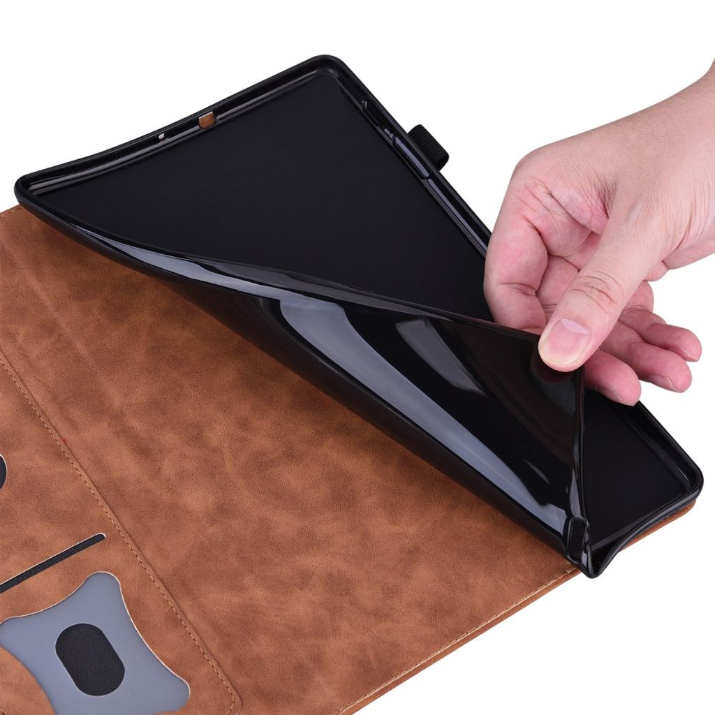OnePlus Pad 4/3 Pro/2 Pro Oppo Pad 5 Pro/4 Pro Flip Cover - Brun