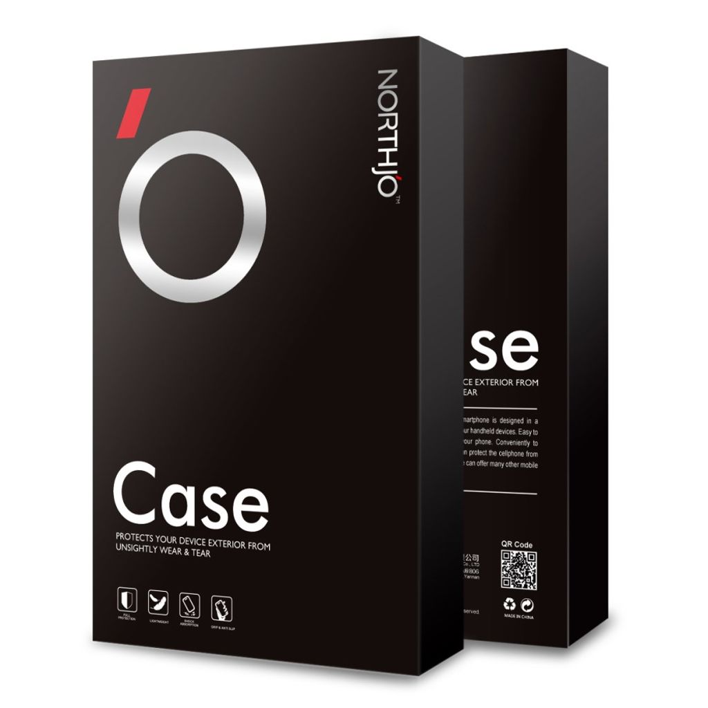 NORTHJO iPhone 17e/16e Kuori Setti Näytönsuojalla + Linssinsuoja – Läpinäkyvä