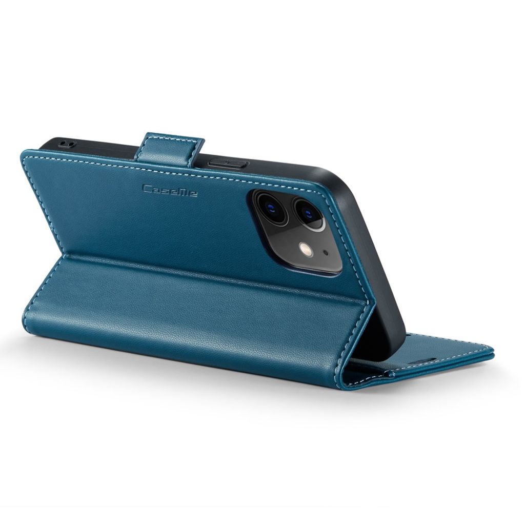 CASEME iPhone 12 / 12 Pro Etui med Kortplads - Blå